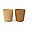 Set 2 Tazze Mini Mug Kiddish - Croco - Mostarda - 100% Riciclabile senza Melamina Set 2 Tazze Mini Mug Kiddish - Croco - Mostarda - 100% Riciclabile senza Melamina