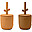 Set 2 Tazze con Tappo e Cannuccia - Peekaboo - Wally - Mostarda - 100% Silicone Alimentare Set 2 Tazze con Tappo e Cannuccia - Peekaboo - Wally - Mostarda - 100% Silicone Alimentare