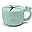 Tazza Snack Peekaboo - Raffi - Blu - 100% Silicone Alimentare Tazza Snack Peekaboo - Raffi - Blu - 100% Silicone Alimentare