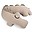 Cuscino da Gravidanza Croco - Sabbia - Cotone Bio Oeko-Tex Cuscino da Gravidanza Croco - Sabbia - Cotone Bio Oeko-Tex