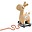 Gioco da Tirare 2-in-1 Lalee - Sabbia - Usalo con il Vagone o Come Peluche! Gioco da Tirare 2-in-1 Lalee - Sabbia - Usalo con il Vagone o Come Peluche!