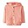 Cardigan Felpato con Cappuccio - Corallo - 100% Cotone Cardigan Felpato con Cappuccio - Corallo - 100% Cotone