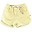 Pantaloncino Corto con Cordino - Giallo - Fibra di Bambù Traspirante Morbida e delicata!