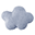 Cuscino Nuvoletta Azzurro - 100% Cotone Naturale (Lavabile in Lavatrice) Cuscino Nuvoletta Azzurro - 100% Cotone Naturale (Lavabile in Lavatrice)