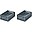Set 2 Cassette Portaoggetti Weston - Whale Blue - 18 x 25 x 9,5 cm Set 2 Cassette Portaoggetti Weston - Whale Blue - 18 x 25 x 9,5 cm