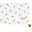 Copertina Estiva Treasure 70x100 cm - Flore - Cotone Bio