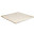 Materasso e Tappeto Gioco Pieghevole Bebop - Righe Tortora/Natural - 100x100 cm - Cotone bio