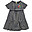 Abito a Strati Rosa - Indaco/Libellula - 100% Cotone bio Abito a Strati Rosa - Indaco/Libellula - 100% Cotone bio