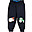 Pantaloni Character con Toppe Imbottite - Indaco/Fattoria - 100% Cotone Bio Pantaloni Character con Toppe Imbottite - Indaco/Fattoria - 100% Cotone Bio