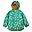 Giacca Impermeabile Foderata Puddle Buster - Acqua/Unicorni - Cuciture Saldate! Giacca Impermeabile Foderata Puddle Buster - Acqua/Unicorni - Cuciture Saldate!