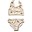 Bikini Bimba con Fiocco - Pesche/Conchiglia - UV 50+