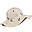 Cappellino Reversibile Amelia - Pesche/Conchiglia - 100% Cotone bio