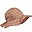 Cappellino Reversibile Amelia - Triangoli/Rose - 100% Cotone bio Cappellino Reversibile Amelia - Triangoli/Rose - 100% Cotone bio