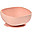 Scodella con Ventosa - Silicone - Rosa