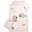 Set Copripiumino e Federa Jelly & Wally Powder - 140x100 cm - 100% Cotone