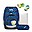 Set Scuola con Zaino Prime + Astuccio + Porta Quaderni + 4 Kletties - Soccer FanBear