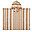 Poncho Roomie - Righe Caramello / Sabbia - 100% Cotone Bio Poncho Roomie - Righe Caramello / Sabbia - 100% Cotone Bio