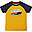 T-shirt Bimbo Rafe Raglan - Bumblebee/Camper - 100% Cotone Bio GOTS T-shirt Bimbo Rafe Raglan - Bumblebee/Camper - 100% Cotone Bio GOTS