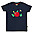 T-Shirt con Applique Creature - Indigo/Apple - Interlock di Cotone Bio GOTS - in Collaborazione con The National Trust!