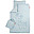 Set Copripiumino 70x100 cm e Federa 40x45 cm - Lalee Blue - Cotone Bio Set Copripiumino 70x100 cm e Federa 40x45 cm - Lalee Blue - Cotone Bio