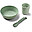 Set Pappa Kiddish First Meal - 3 pezzi - Verde Set Pappa Kiddish First Meal - 3 pezzi - Verde