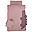 Set Copripiumino 70x100 cm e Federa 40x45 cm - Sleepy Croco Powder - Cotone Bio