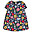 Vestito Tallie - Indaco - Pollinators - 100% Cotone Organico