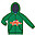 Felpa con Zip e Cappuccio Hayle - Verde - Dinosauro - 100% Cotone Organico Felpa con Zip e Cappuccio Hayle - Verde - Dinosauro - 100% Cotone Organico