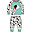 Pigiama Maglia e Pantalone Jamie Jim Jams - Spring Mint & Dalmatian - City Dogs - Cotone Organico Pigiama Maglia e Pantalone Jamie Jim Jams - Spring Mint & Dalmatian - City Dogs - Cotone Organico