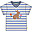 T-Shirt Easy-on con Collo Elasticizzato - Lavanda e Fiori - Cotone Organico