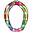 Fascia per Capelli Hollie - Wells-Next-The-Sea - Quadri Arcobaleno - Cotone Organico