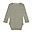 Body Manica Lunga Uma - Verde Salvia - 100% Morbida Lana Merino