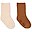 Pacco 2 Calzini Antiscivolo - Sun Kiss Leather Brown - Cotone Biologico Pacco 2 Calzini Antiscivolo - Sun Kiss Leather Brown - Cotone Biologico