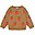 Maglia Blusa - Fragole Marrone - Cotone Bio e Lana Merino