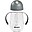 Tazza con Cannuccia - 300 ml - Mineral Grey - Per Imparare a Bere da Soli
