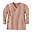 Cardigan Mélange - Rosé Naturale -100% Lana Merino Bio Certificata GOTS Cardigan Mélange - Rosé Naturale -100% Lana Merino Bio Certificata GOTS