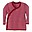 Cardigan Mélange - Bordeaux Rosé -100% Lana Merino Bio Certificata GOTS Cardigan Mélange - Bordeaux Rosé -100% Lana Merino Bio Certificata GOTS