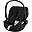 Seggiolino Auto per Neonati Cloud Z2 i-Size - Deep Black - Reclinabile con Rotazione 180°