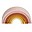 Arcobaleno Impilabile in Silicone Alimentare - Tramonto