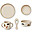 Set Stoviglie Vivi - Gattino - Apple Blossom - 100% Silicone Set Stoviglie Vivi - Gattino - Apple Blossom - 100% Silicone