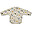 Bavaglio Impermeabile con Maniche e Tasca Merle - Dino - 100% Materiale Riciclato!
