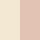 Ciuccio Colour - Tettarella Simmetrica in Gomma Naturale - Avorio e Rosa Cipria - Senza PBA, PVC e Flatati