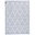 Tappeto Lavabile Hippy - Zig Zag Celeste - 100% Cotone (120cm x 160cm)