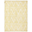 Tappeto Lavabile Hippy - Zig Zag Giallo - 100% Cotone (120cm x 160cm)