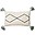 Cuscino Lavorato a Maglia - Little Oasis Nat - Indus Blue - (40x25 cm)