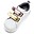Scarpina I Walk Grass Court Switch - Bianco - Strap Rose Gold e Gold