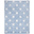 Tappeto Lavabile Stelle Bianche, Azzurro - 100% Cotone (120cm x 160cm) Tappeto Lavabile Stelle Bianche, Azzurro - 100% Cotone (120cm x 160cm)