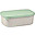 Porta Pranzo a Scomparti - Grigio e Verde - Acciaio Inossidabile e Silicone Porta Pranzo a Scomparti - Grigio e Verde - Acciaio Inossidabile e Silicone