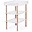 Fasciatoio con Bordi Rialzati - 73 x 55 x 100 cm - Naturale/Bianco Fasciatoio con Bordi Rialzati - 73 x 55 x 100 cm - Naturale/Bianco