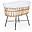 Culla in Rattan Base in Metallo con Materasso e Rivestimento - Naturale - 90 x 50 x 71 cm Culla in Rattan Base in Metallo con Materasso e Rivestimento - Naturale - 90 x 50 x 71 cm